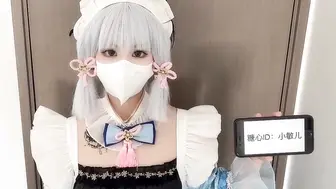 小敏儿 女主播cos神里绫华上门服务白虎穴被肉棒塞满猛干内射